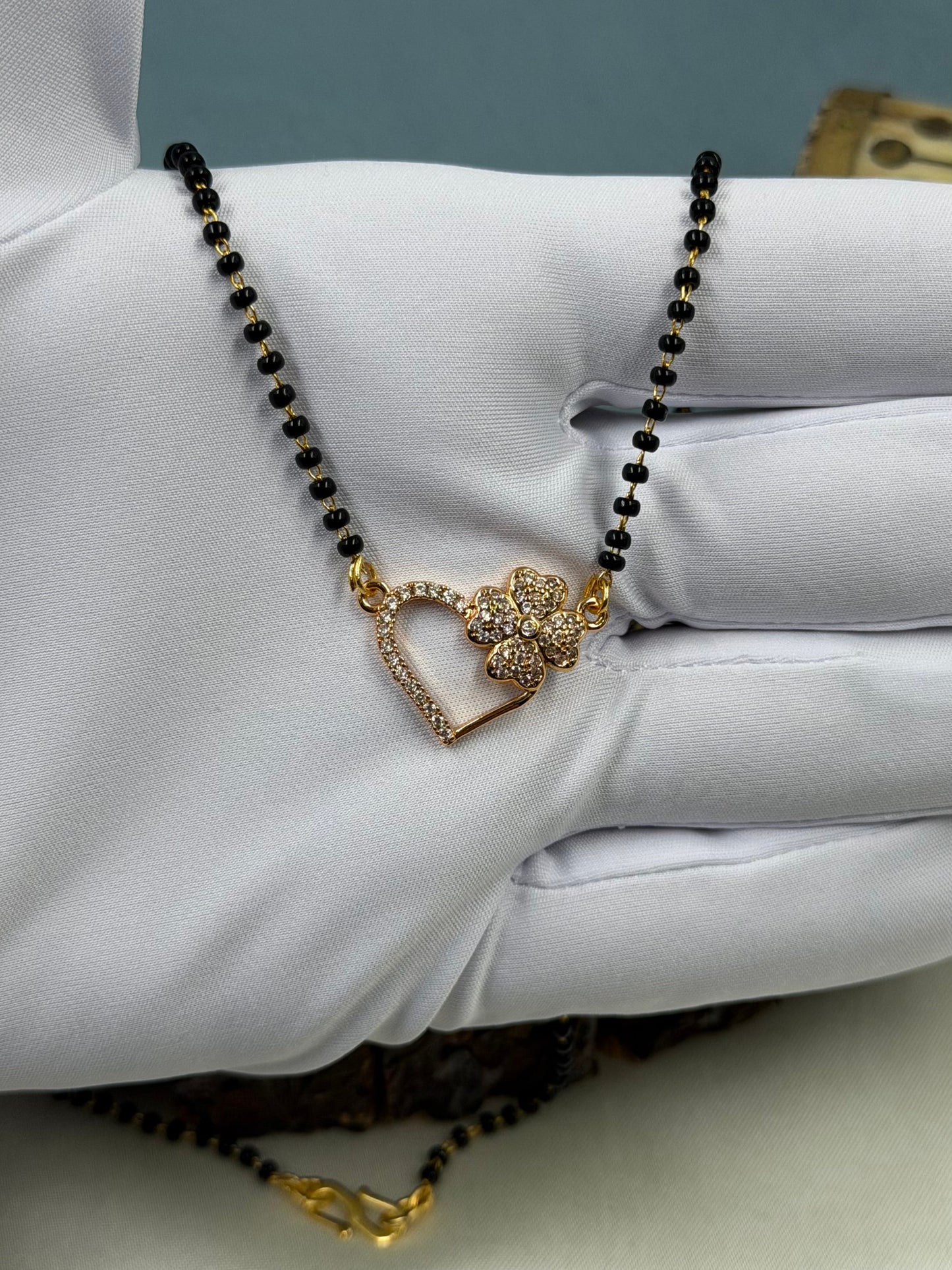 Varsha Rose Gold Mangalsutra