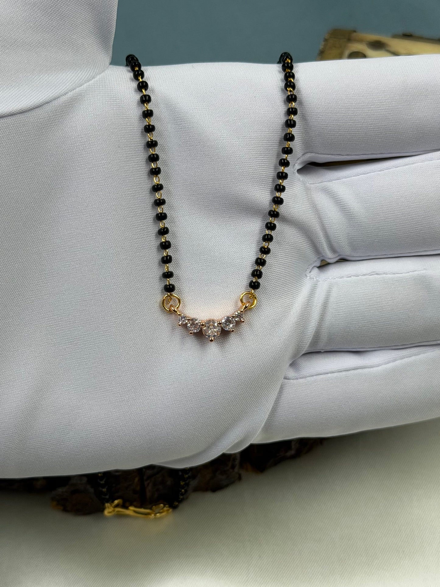 Usha Rose Gold Mangalsutra