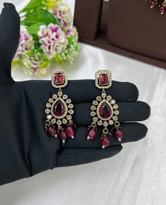 Ruby Radiance Ad Necklace