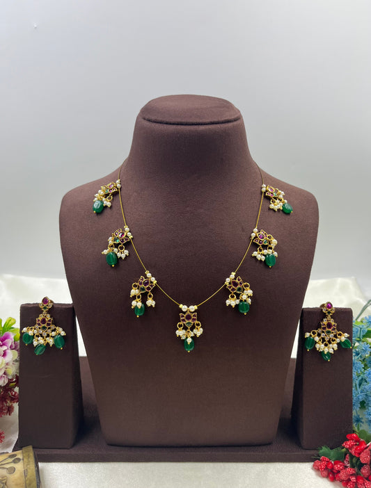 Manvi Heritage Invisible Necklace