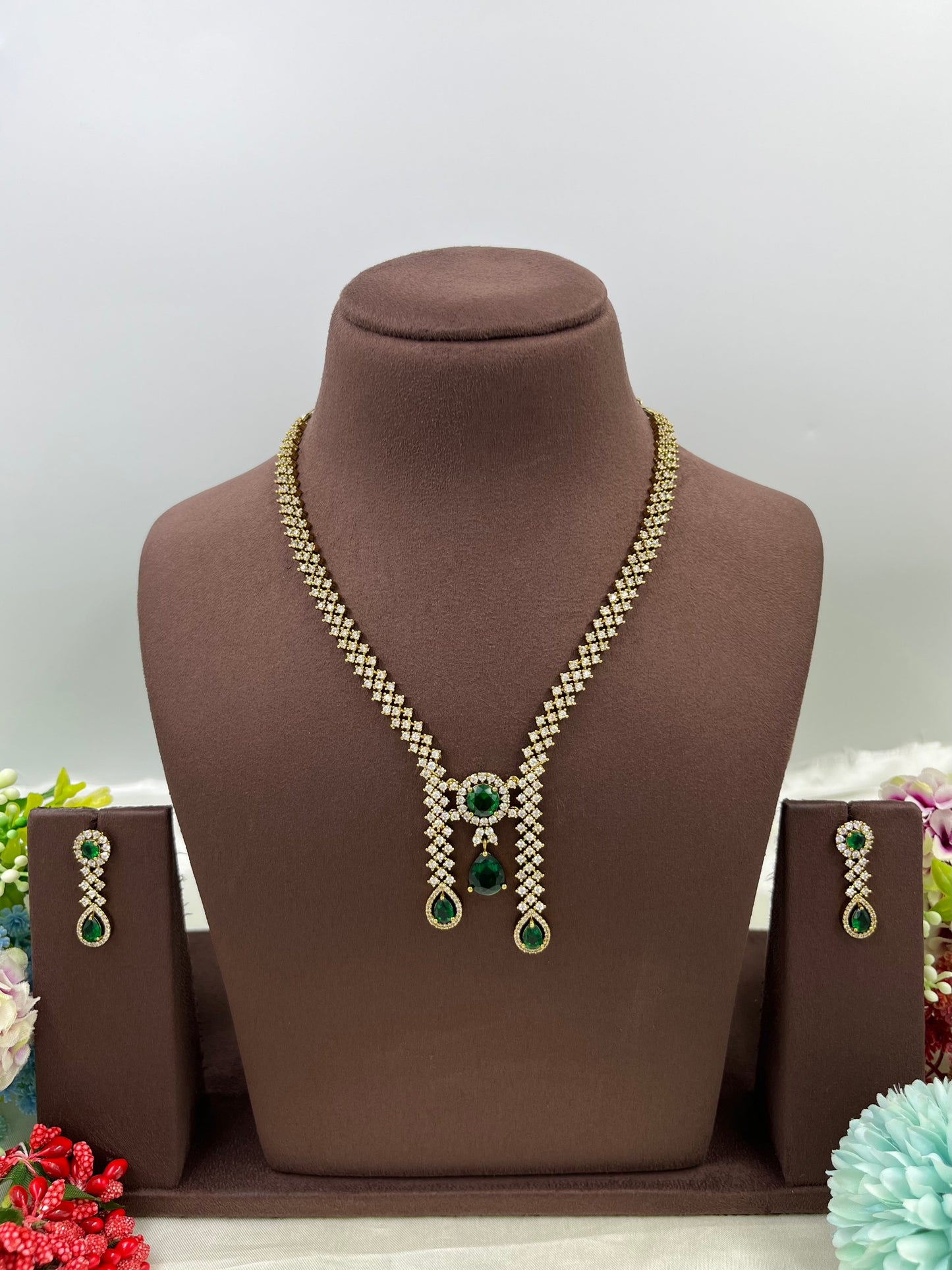 Dela Victorian Drop Necklace