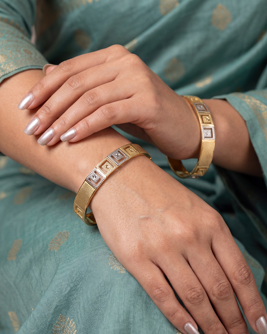 Vedika Bangle Set close-up view