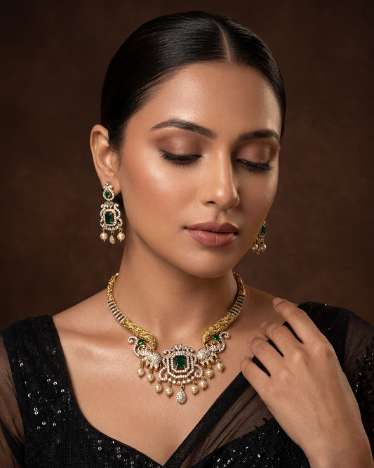 Heer Victorian Traditional Hali Necklace 
