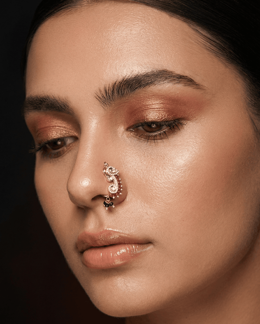 Mythilli Moissanite Nose Ring