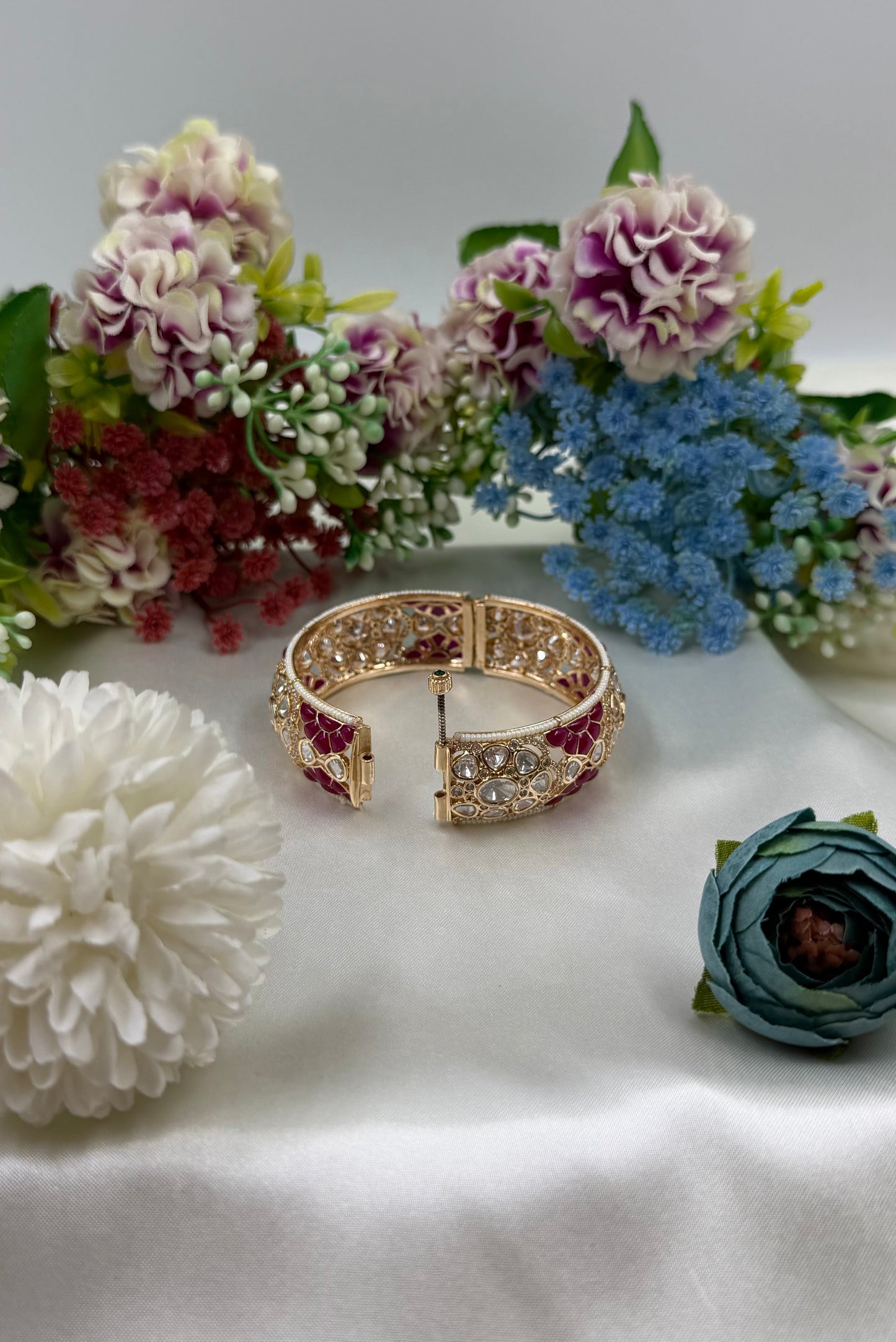 Kriya Moissanite Bangles (Openable)