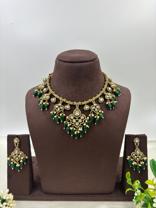 Victorian Necklace Set close-up view