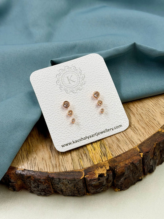 Rose Earrings close-up view