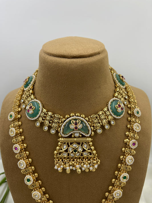Ruhaniya Bridal Combo Necklace