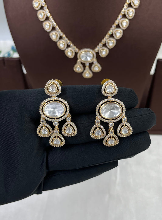 Brinda Delicate Moissanite Necklace