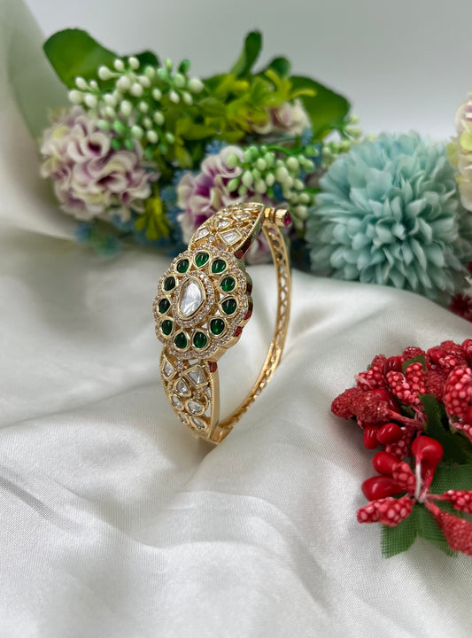 Eternal Moissanite Kundan Bracelet
