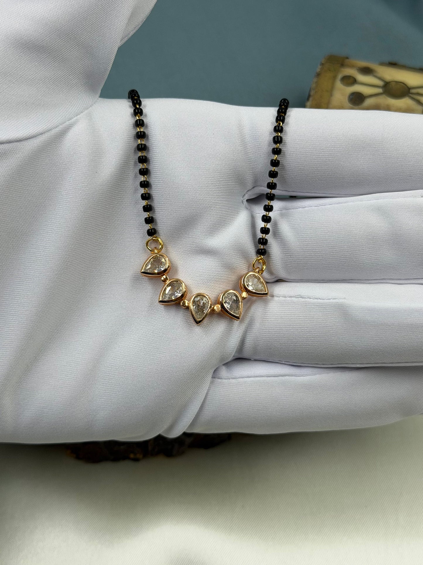 Priya Rose Gold Mangalsutra