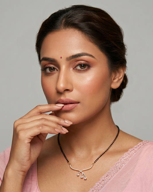 Divya Mangalsutra close-up view