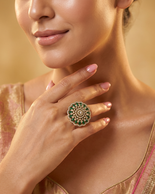 Dimpi Victorian Ad Ring