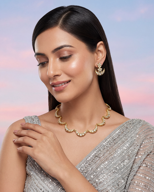 Jayshree Victorian Delicate Necklace