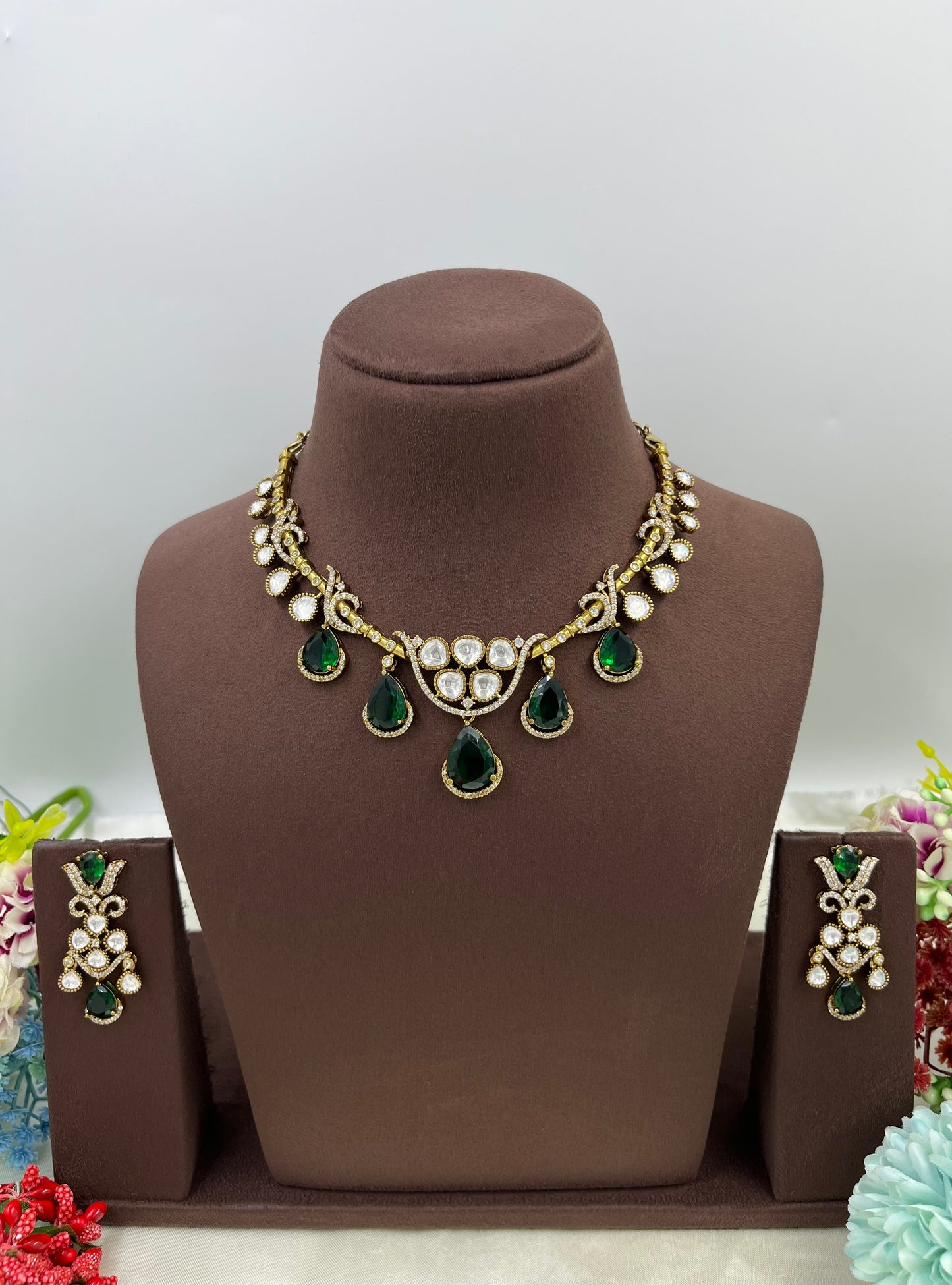 Suri Moissanite Halsi Necklace