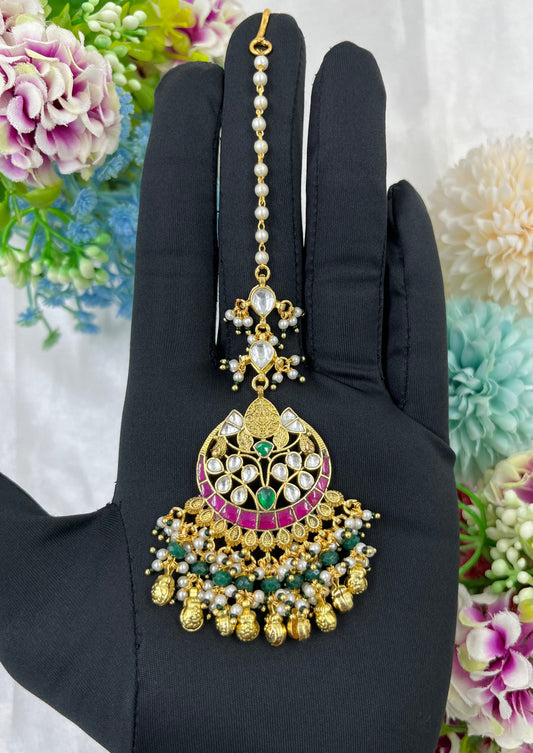 Mohini Pachi Kundan Mang Tika