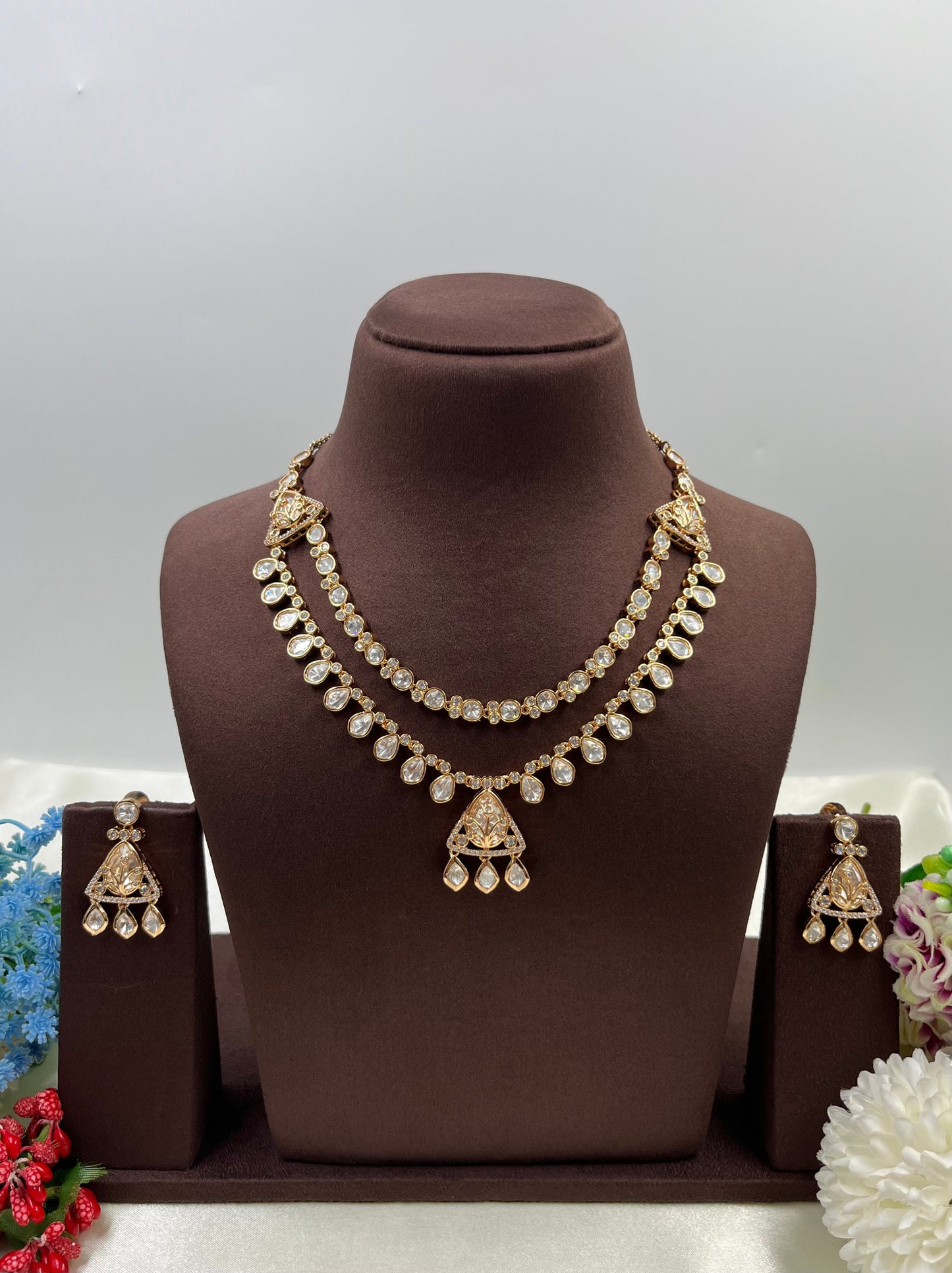 Priya Moissanite Delicate Necklace