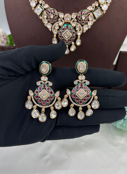 Vastra Premium Moissanite Necklace