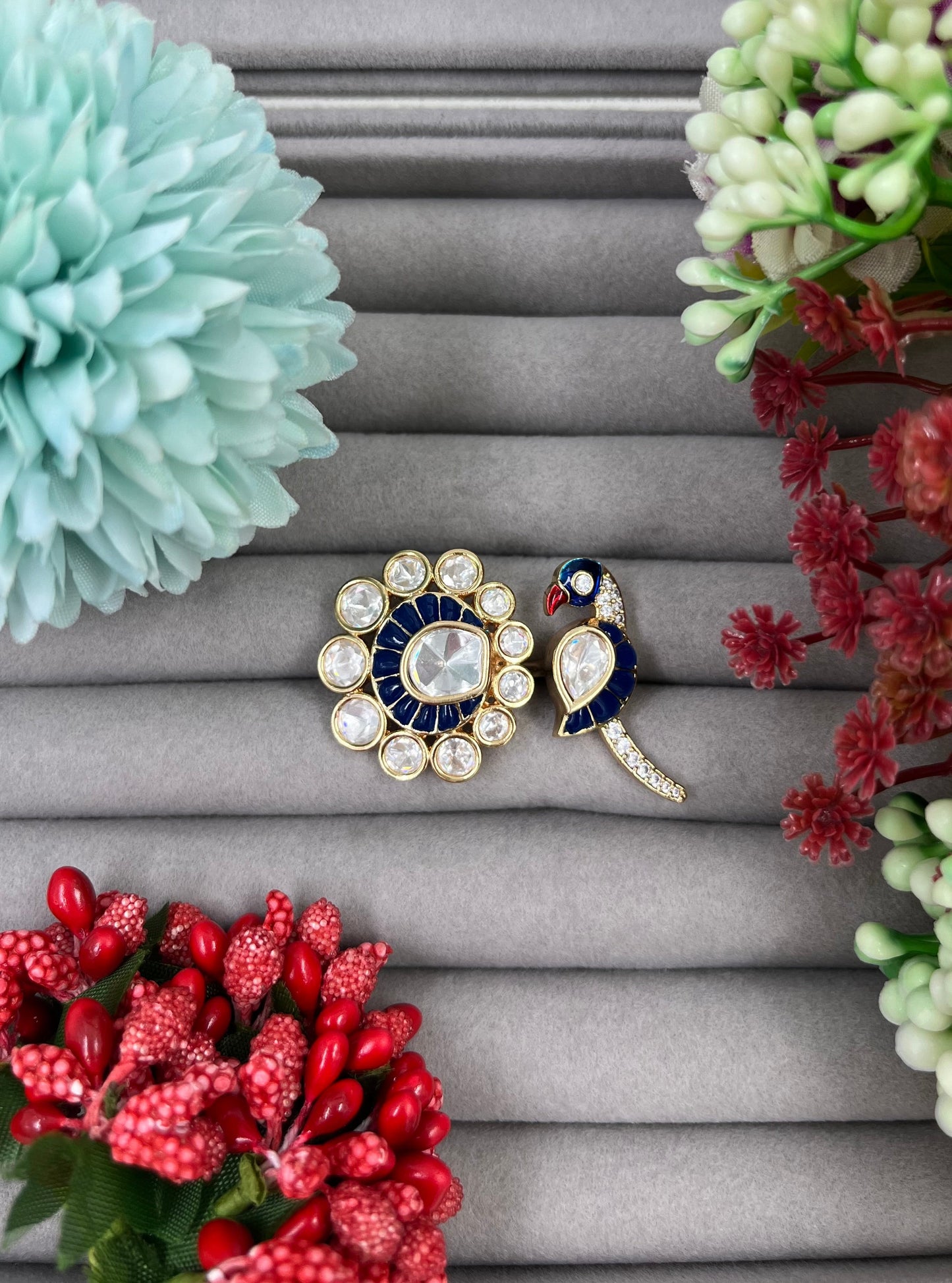 Riwaayat Moissanite Ring (Adjustable)