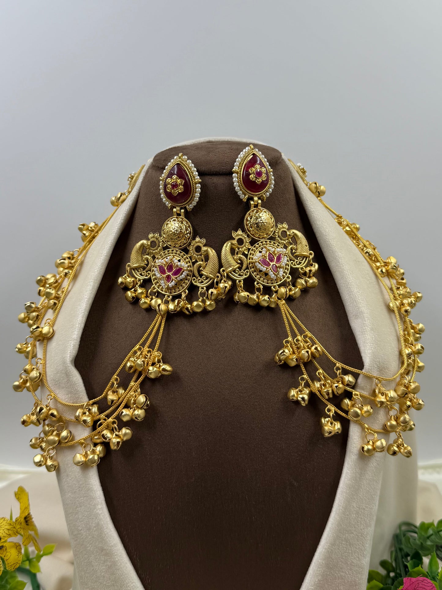 Jyoti Kashmiri Earing With Earchain