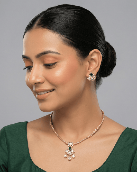Georgia Moissanite Hasli Necklace