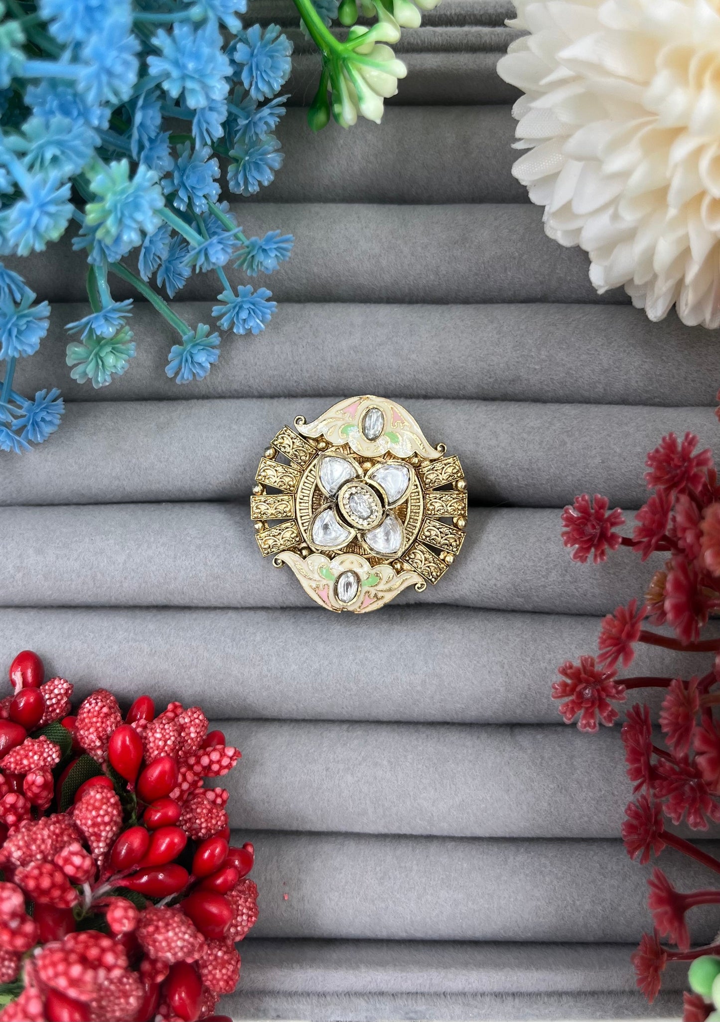 Rajwadi Finger Ring