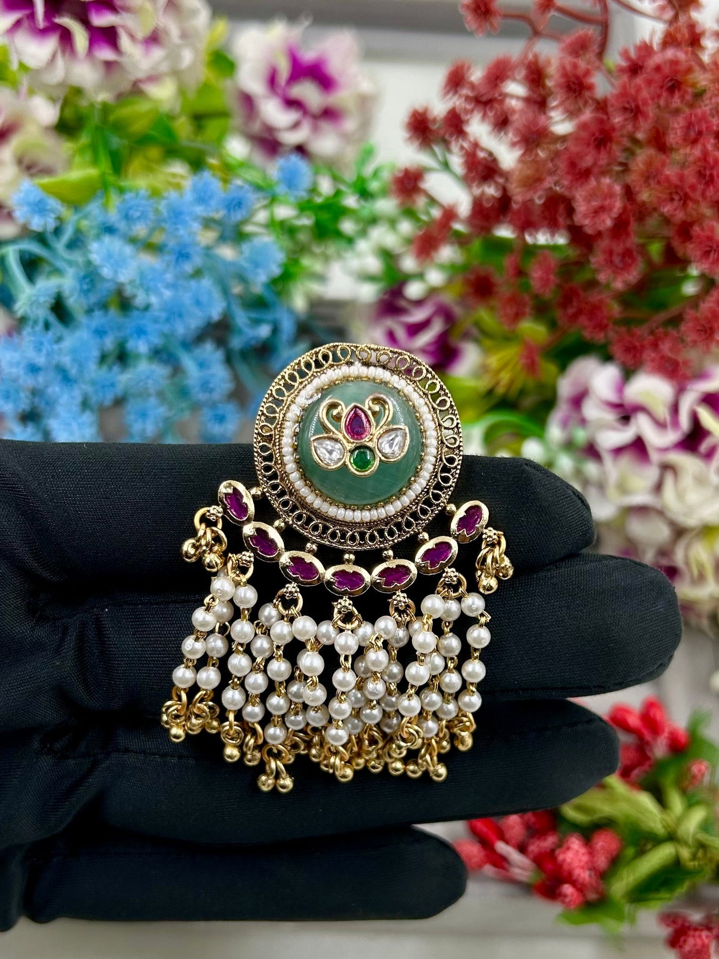 Sarikha Heritage Finger Ring (Adjustable)