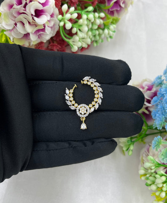 Ziva Gold AD Nose Ring