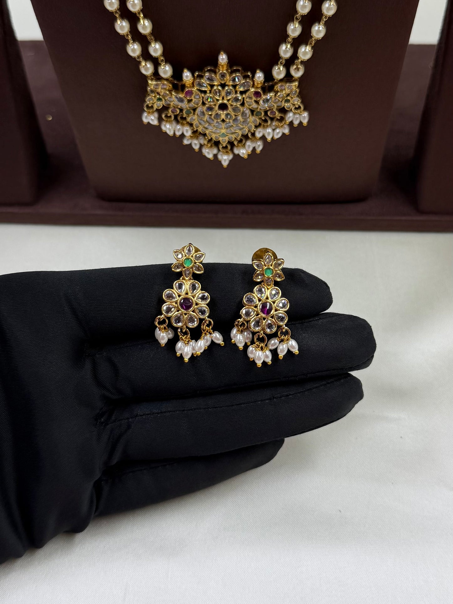 Vibha Victorian Traditional Long Necklace