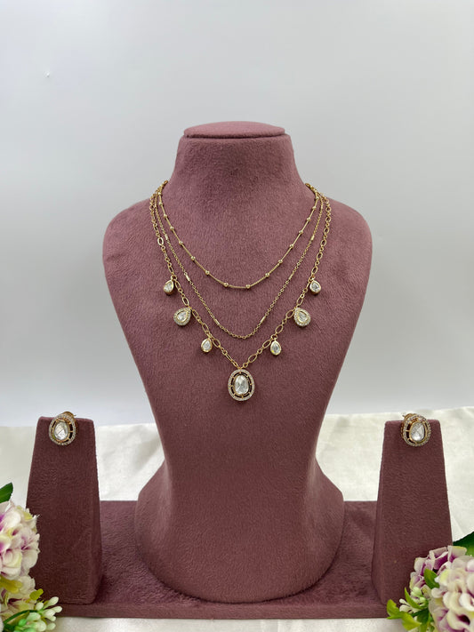 Saanvi Royal Three-Layer Set