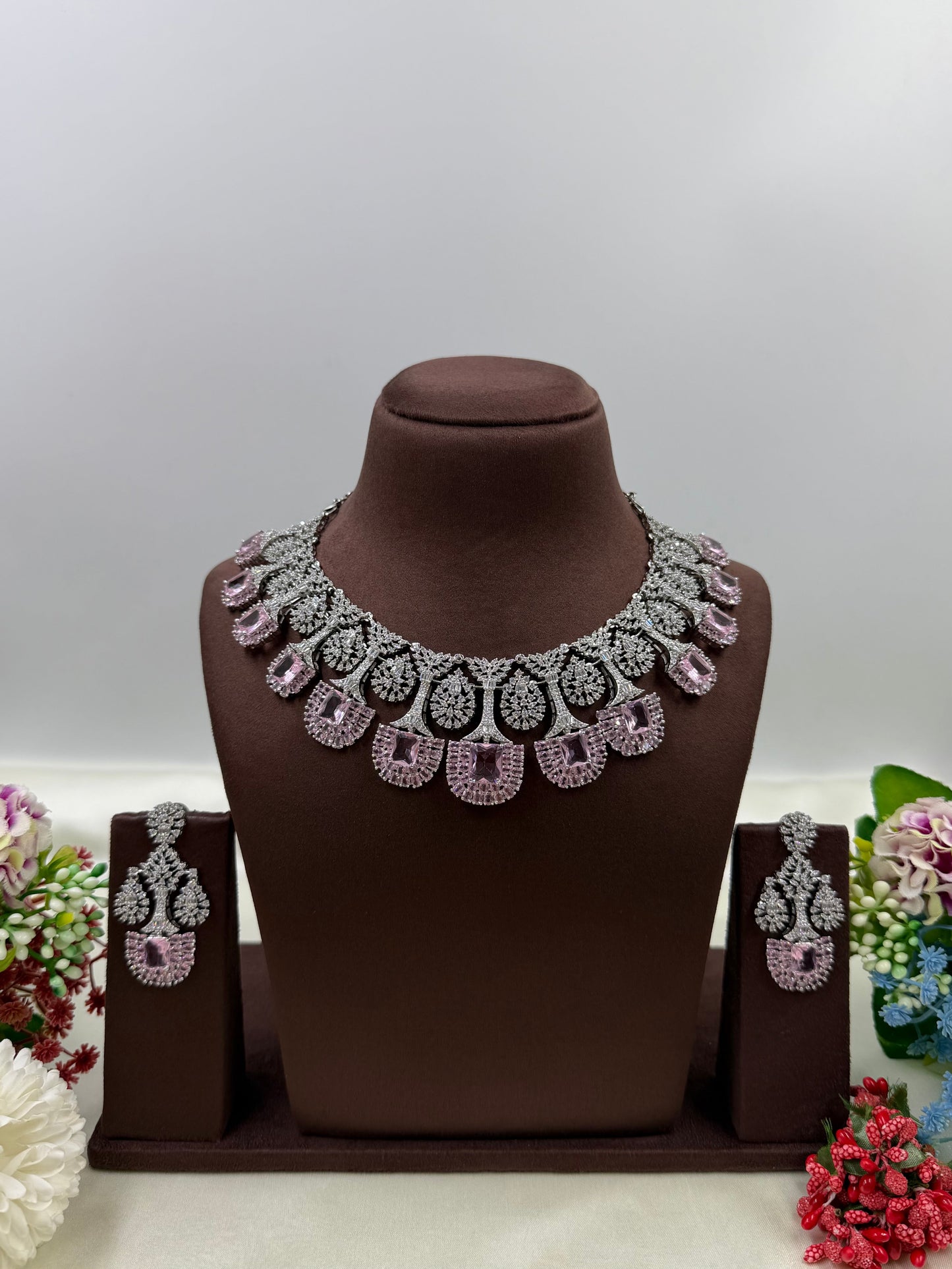 Yogita Premium American Diamond Necklace