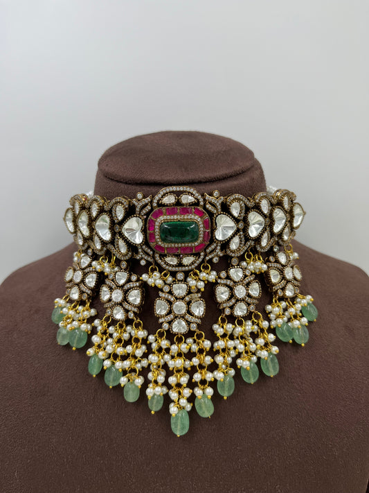 Meher Kundan Necklace Premium