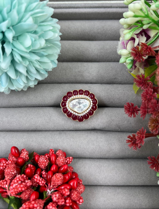 Nritya Moissanite Ring