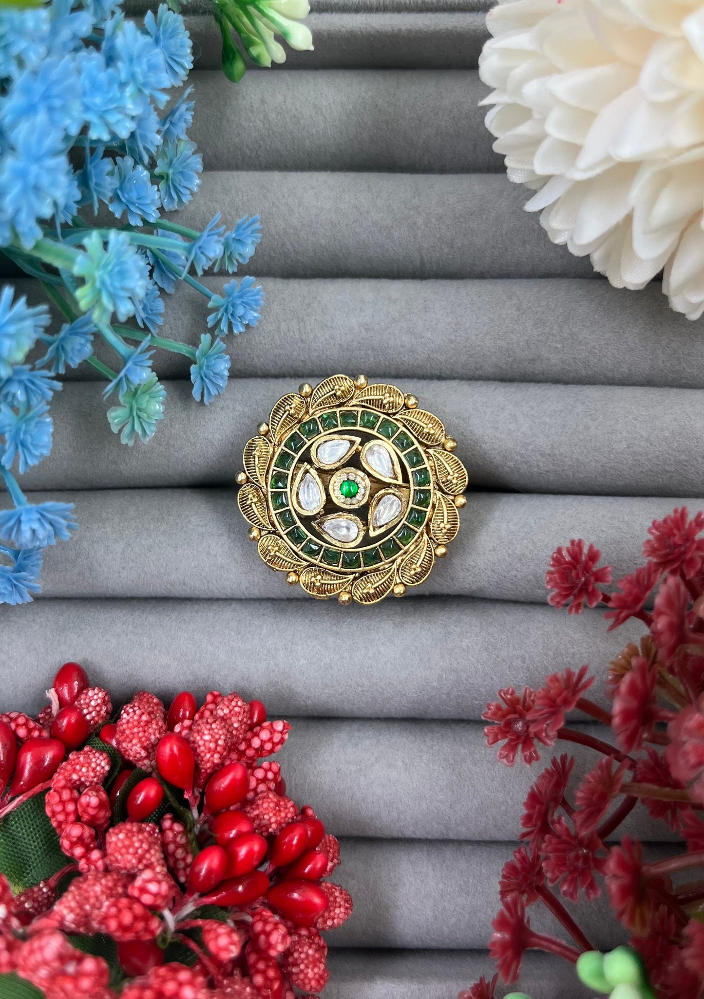 Rajwadi Finger Ring