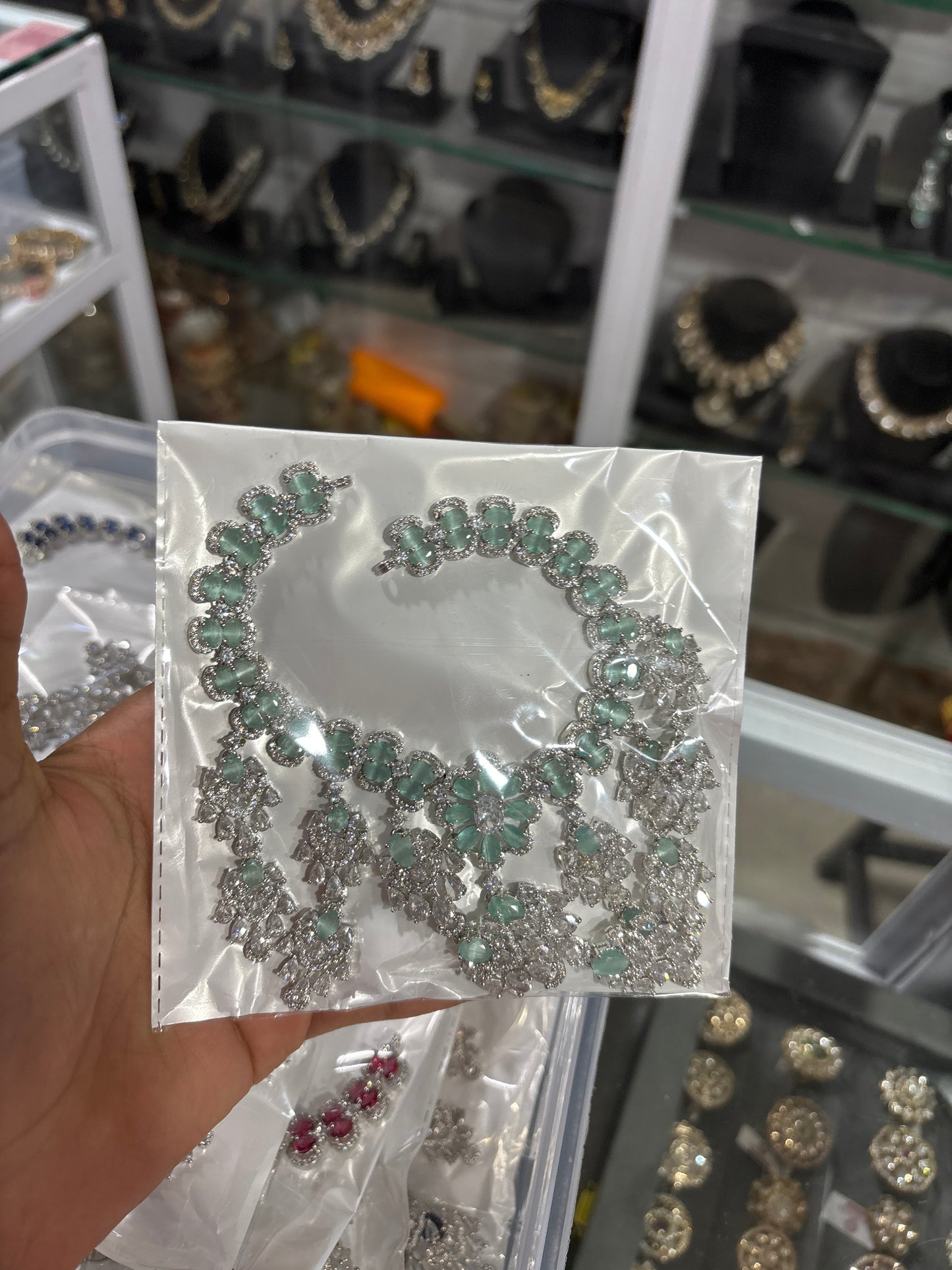 Alina American Radiant Elegance Necklace Set