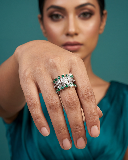 Solene American Diamond Ring