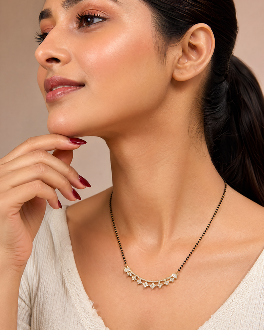 Usha Mangalsutra close-up view