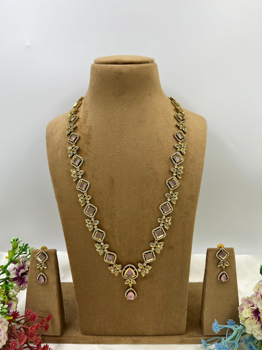Modern Elegance Ad Long Necklace