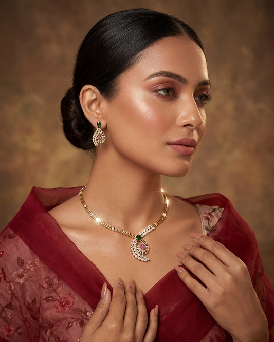 Unnati Victorian Hasli Necklace