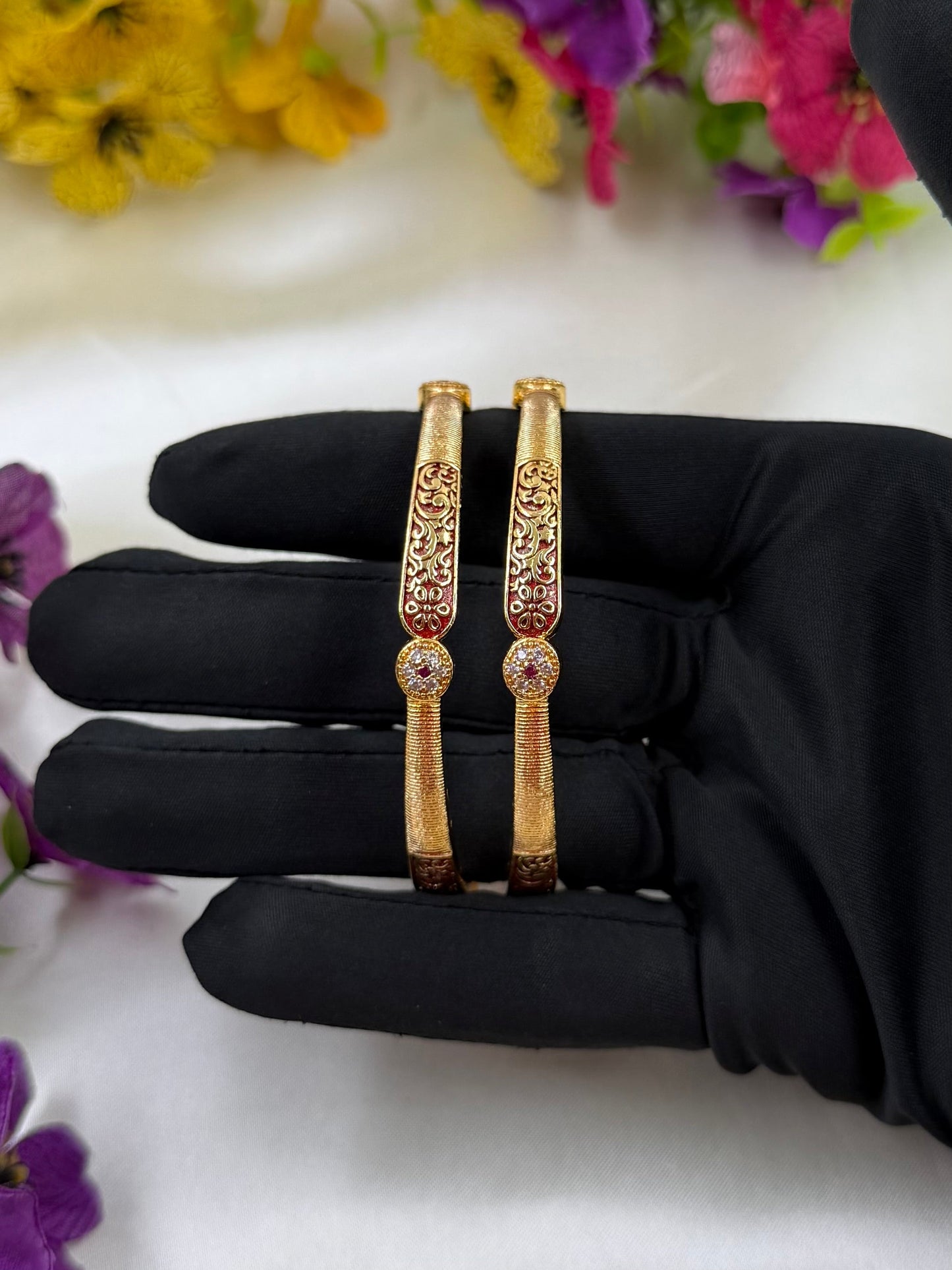 Chitra Golden Bangles
