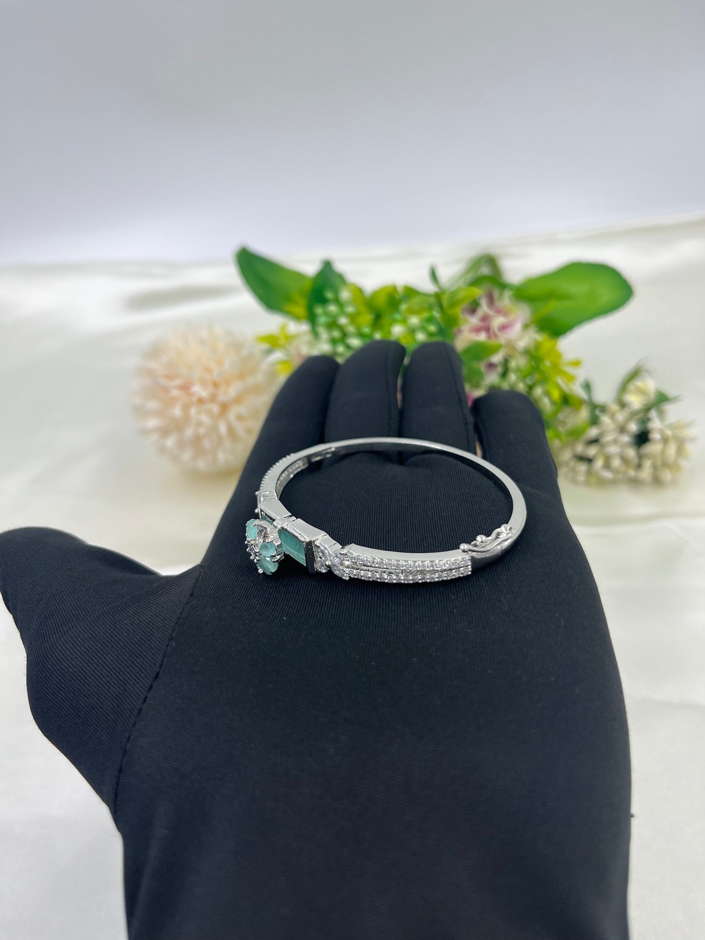 Amethyst Hues Diamond Ad Openable Kada