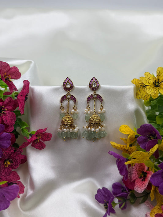 Rani Victorian Jhumka Earing