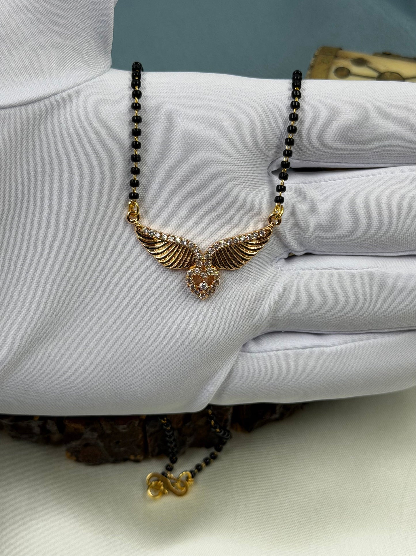 Nitya Rose Gold Mangalsutra