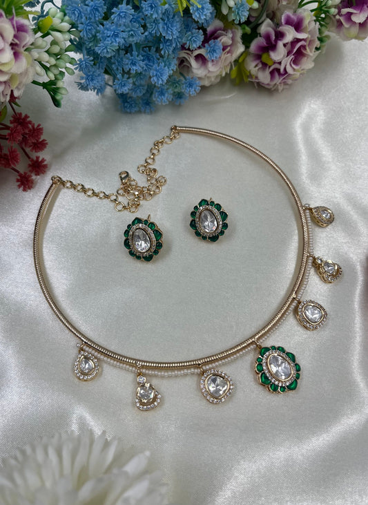 Preaya Moissanite Hasli Necklace