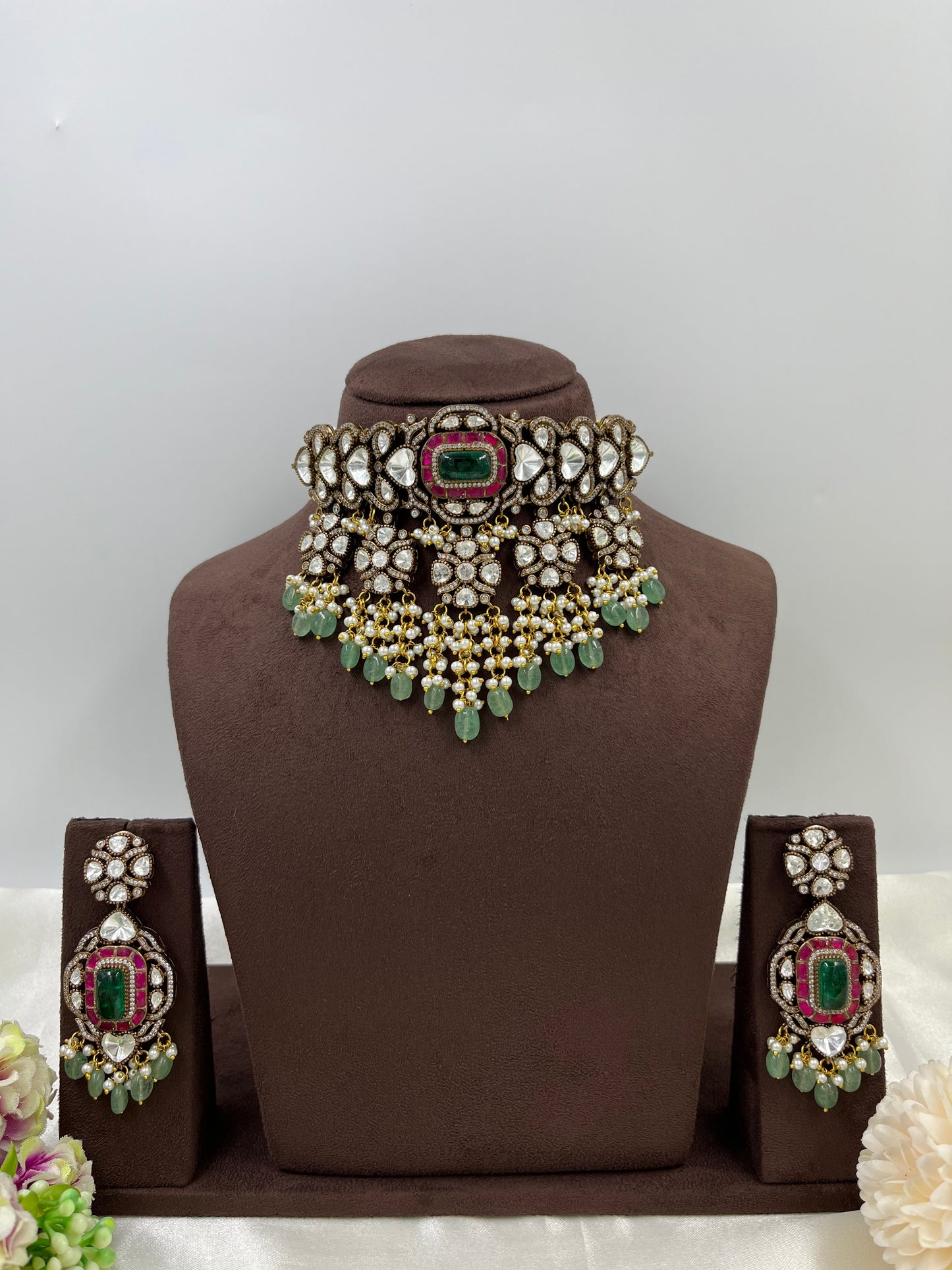 Meher Kundan Necklace Premium