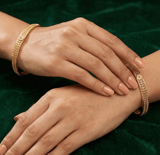 Jhanvi Gold Bangles