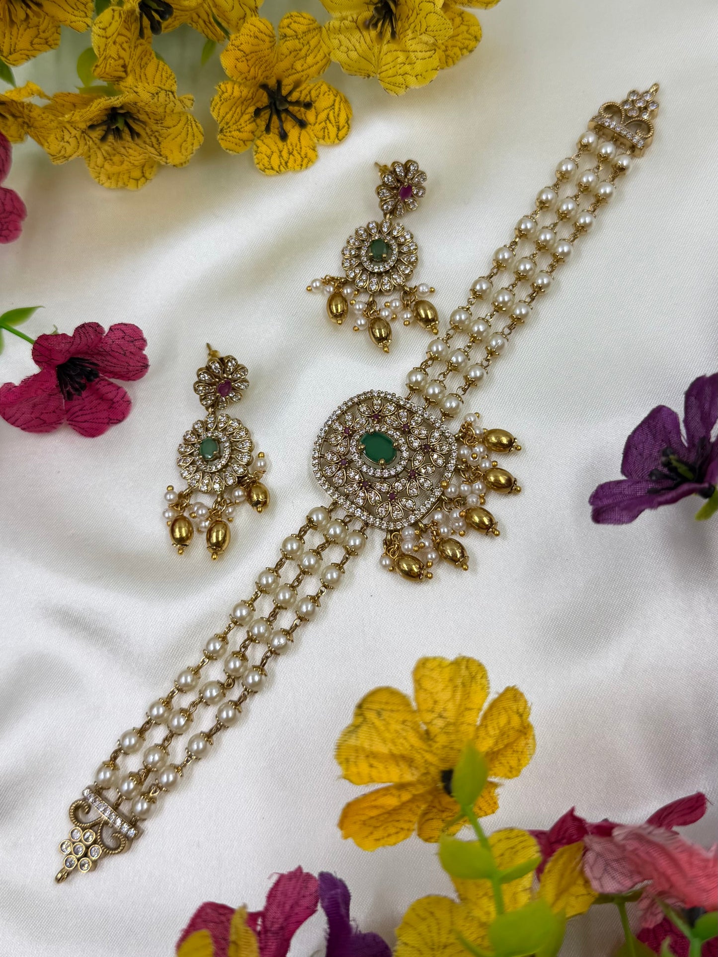 Leela Traditional Choker Necklace