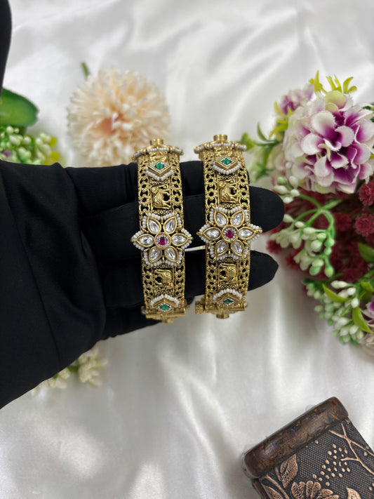 Rajwada Heritage Hathi Bangles (Openable)