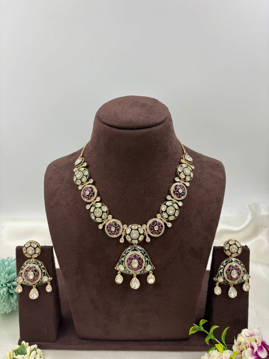 MINA Kundan Jewellery close-up view