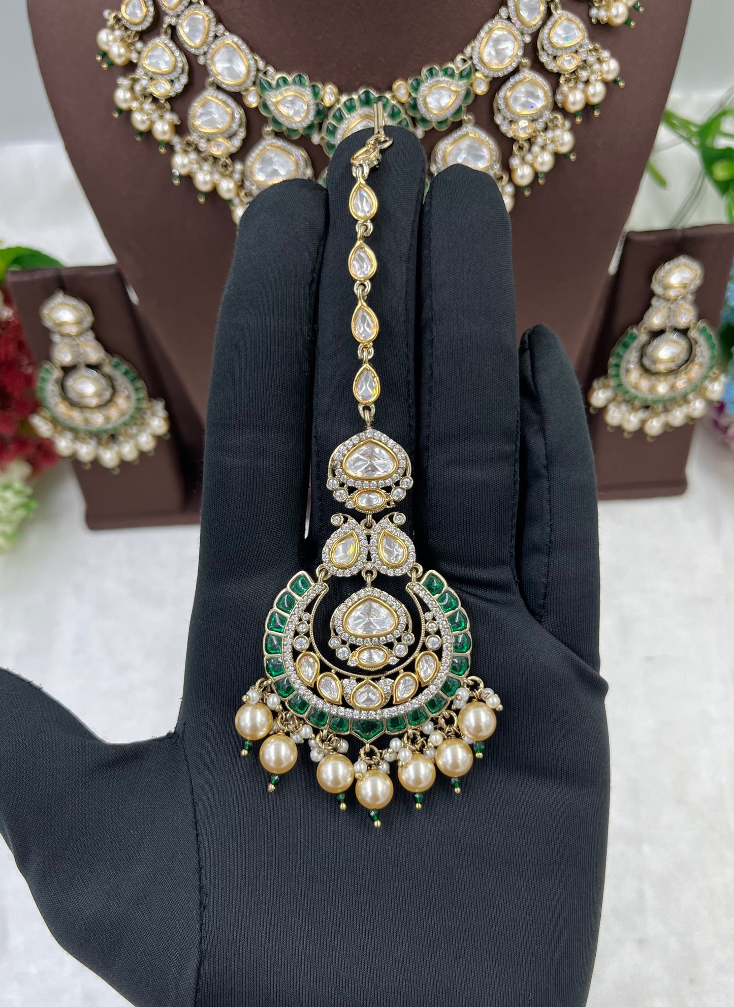 Arya Premium Moissanite Victorian Necklace